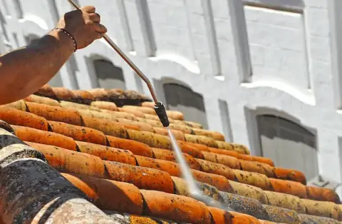 Nettoyage de toitures - Saint-Geoirs